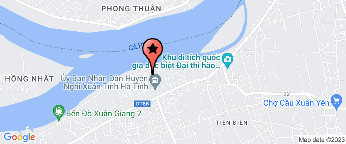Map to An Thinh Phat Ha Tinh Corporation Joint Stock Company