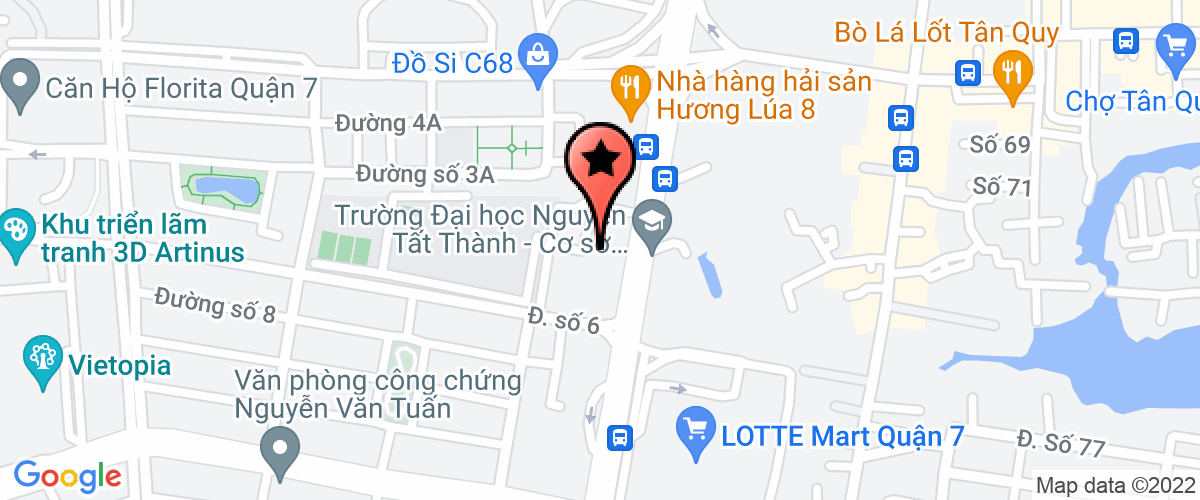 Bản đồ đến địa chỉ Công Ty TNHH Viet Rubber