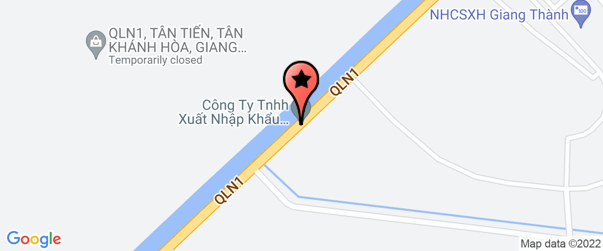 Bản đồ đến địa chỉ Công An Huyện Giang Thành