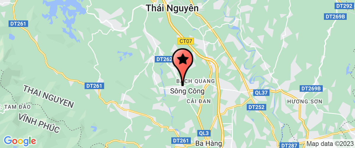 Map to Viet Bac Traning and Education Development Joint Stock Company