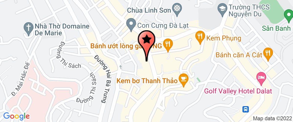 Bản đồ đến địa chỉ Công Ty TNHH Thiên Nguyên Đà Lạt