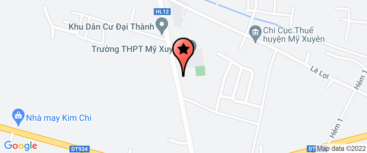 Map to Ngoc Phuong Co., Ltd
