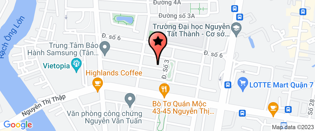 Bản đồ đến địa chỉ Công Ty TNHH Xây Dựng Và Thiết Kế Ttnt Abc
