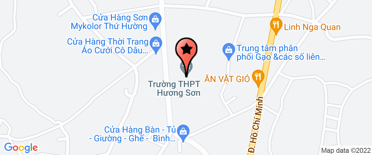 Bản đồ đến địa chỉ Công Ty TNHH Một Thành Viên Thủy Lợi Hương Sơn