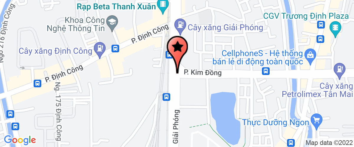 Map to Hoan My Industrial Hygiene Service Development and Trading Company Limited
