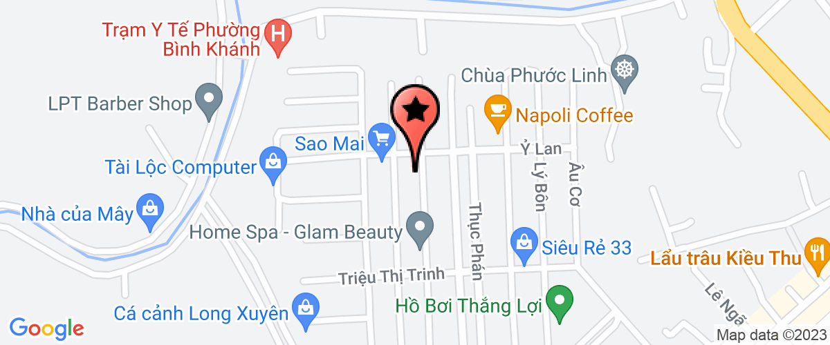 Bản đồ đến địa chỉ Công Ty TNHH Một Thành Viên Thiết Kế-Xây Dựng Hoa Nam