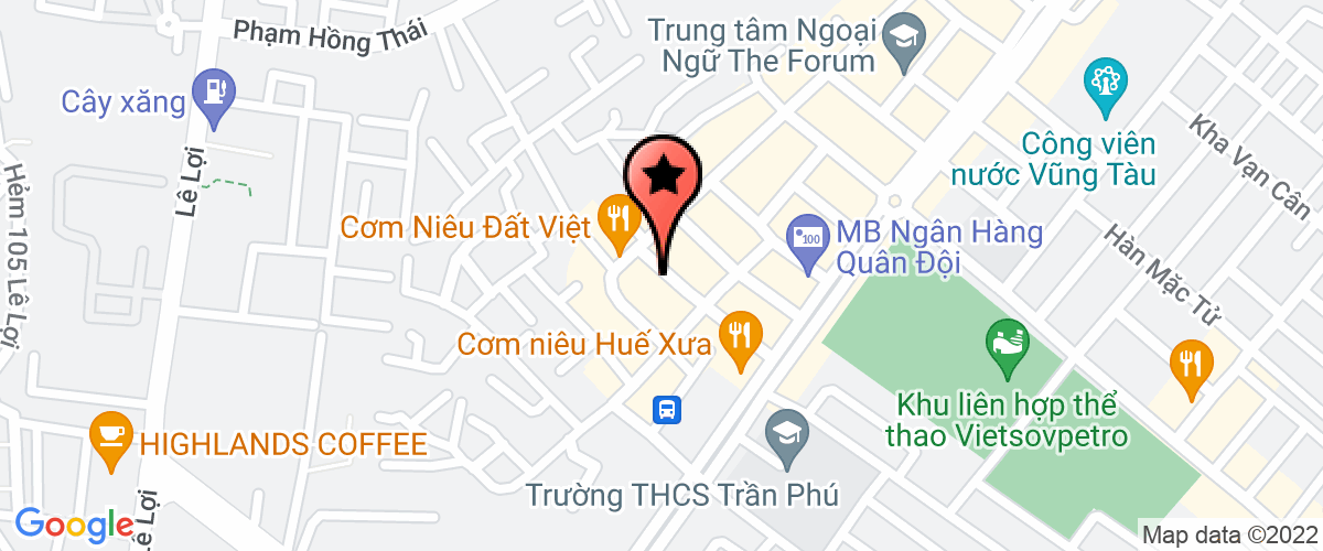 Bản đồ đến địa chỉ Công Ty Trách Nhiệm Hữu Hạn Kiến Trúc An Trung