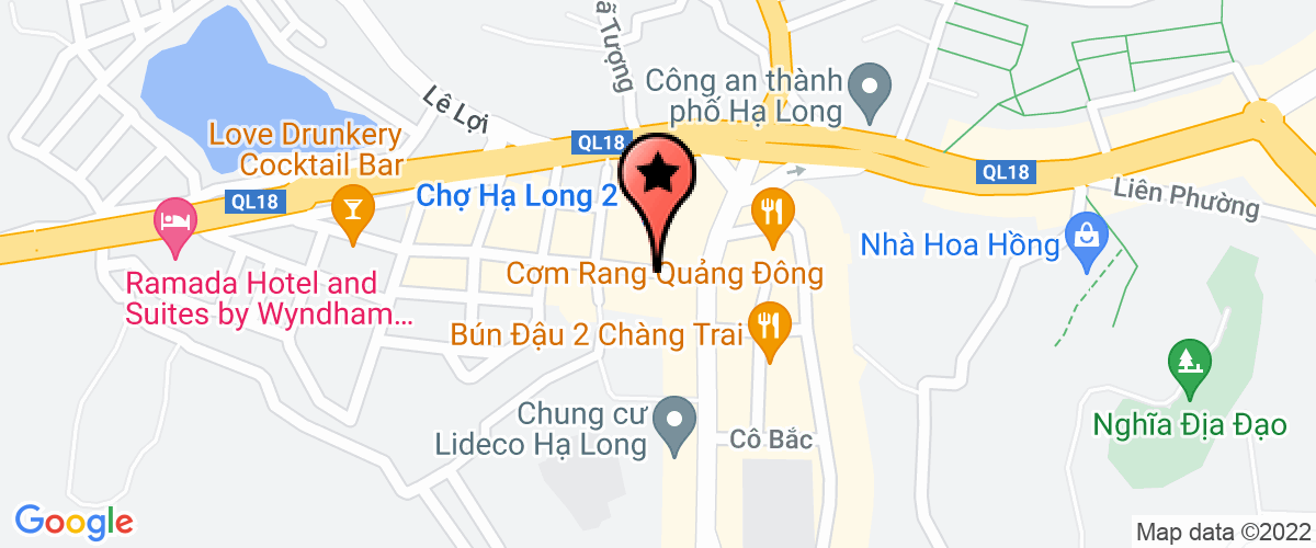 Bản đồ đến địa chỉ Công Ty TNHH Thương Mại Và Dịch Vụ Thùy Dương Quảng Ninh