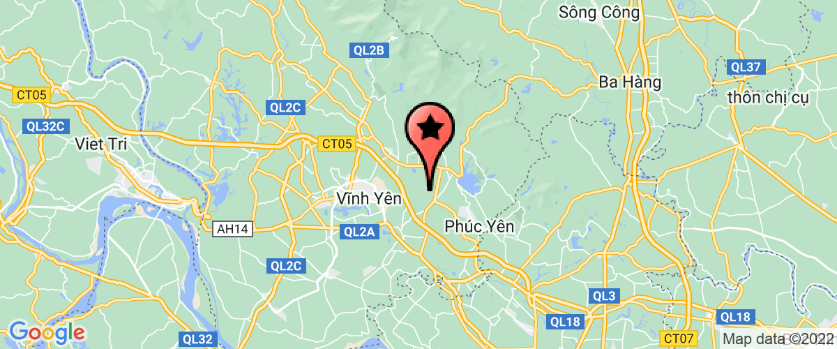 Bản đồ đến địa chỉ Công ty TNHH thương mại và chế biến lâm sản Chung Sơn