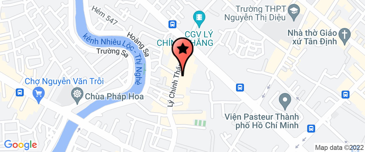 Map to Phuoc An Real Estate Development Company Limited