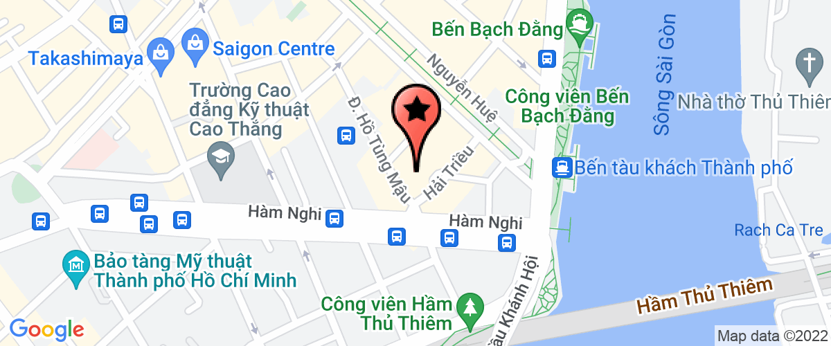 Map to Venus Con Dao Investment Joint Stock Company