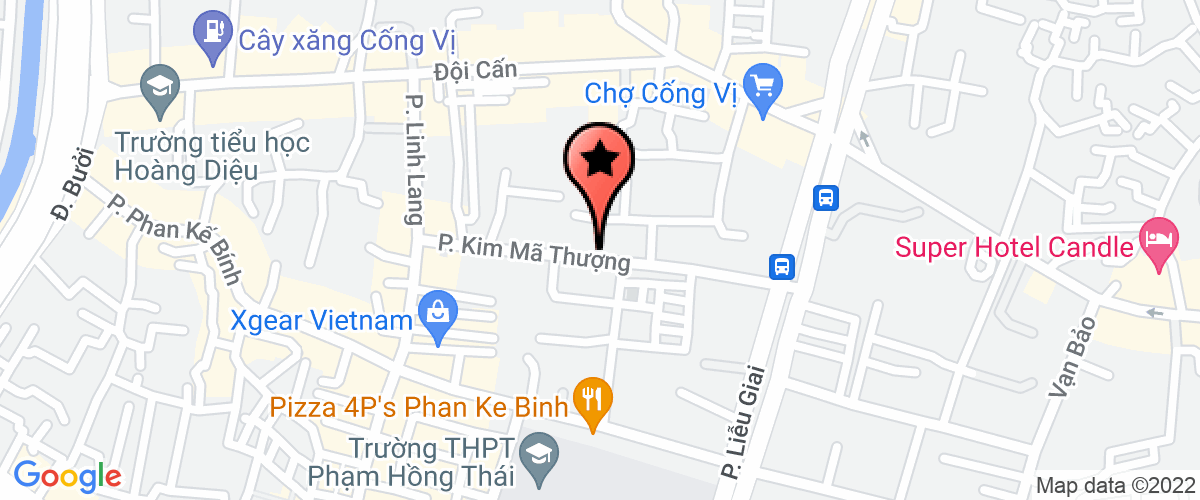 Bản đồ đến địa chỉ Công Ty TNHH Rubika Hà Nội