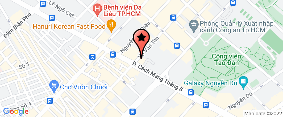 Map to Kơ Nia Company Limited