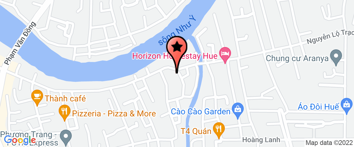 Bản đồ đến địa chỉ Công Ty Trách Nhiệm Hữu Hạn Kiến Trúc Xanh