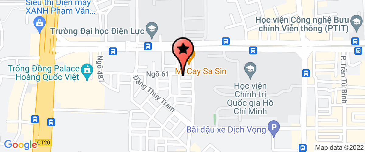 Bản đồ đến địa chỉ Công Ty TNHH Giải Pháp Lưu Trữ Việt