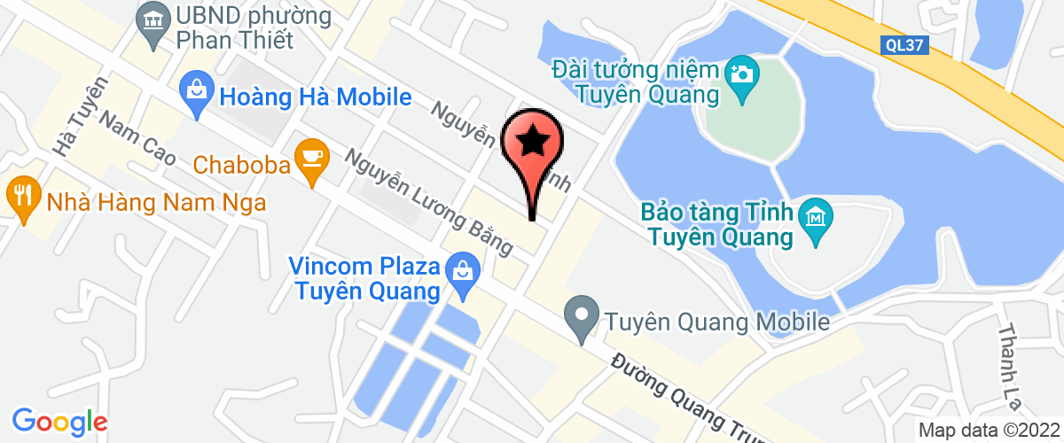 Bản đồ đến địa chỉ Phòng Công Thương Yên Sơn