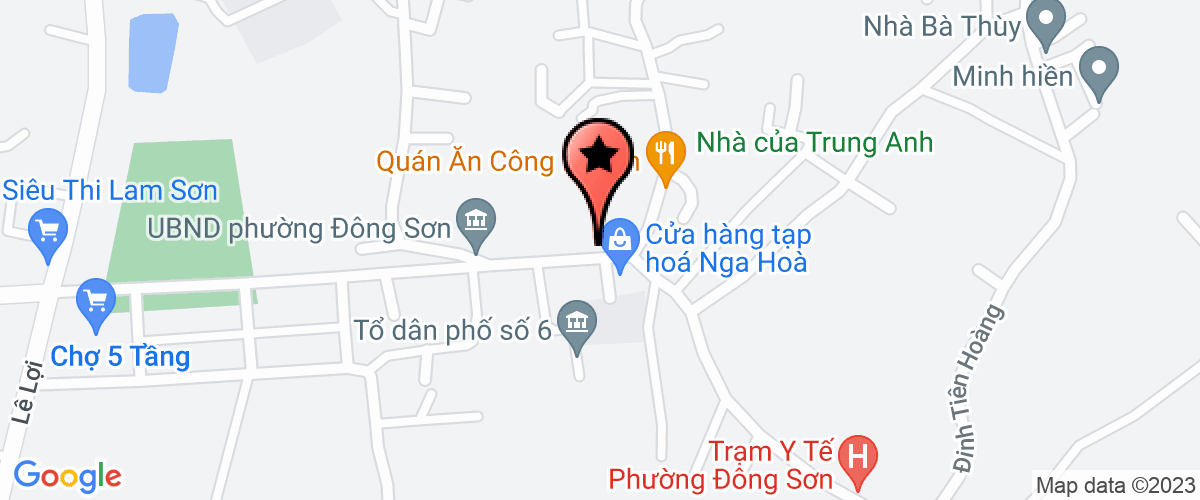 Bản đồ đến địa chỉ Công Ty TNHH Điện Cơ Bỉm Sơn