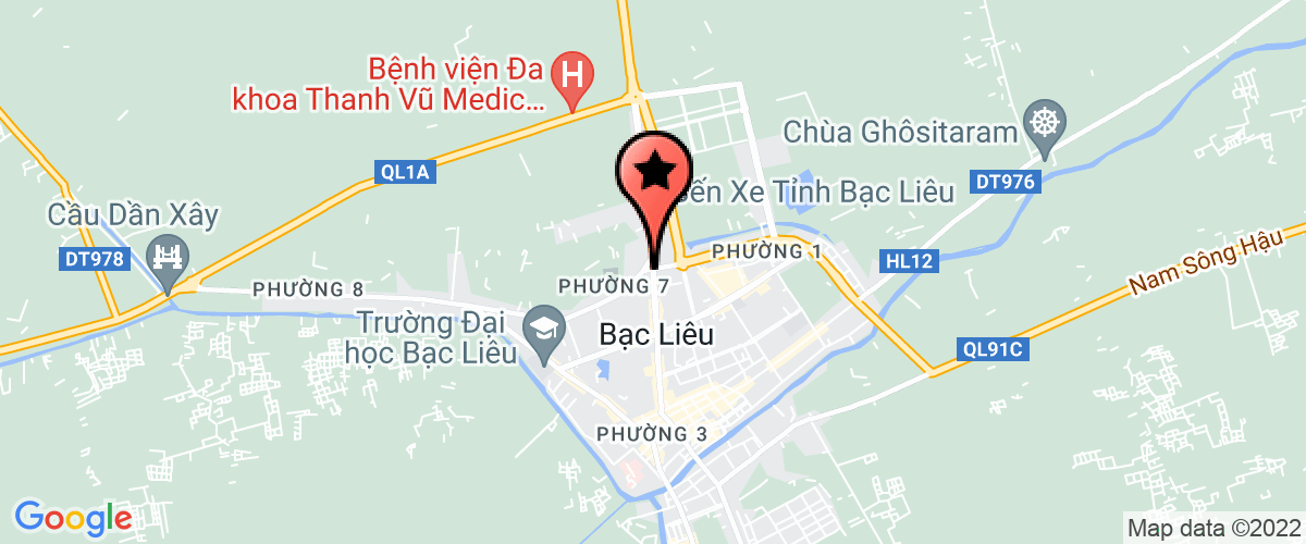 Map to Company Limited A Member Commercially – Service Hung Phu