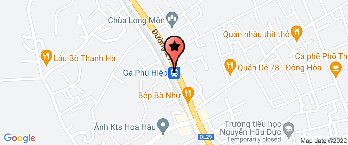 Bản đồ đến địa chỉ Công Ty TNHH La Anh Vũ