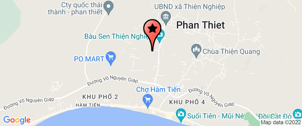 Bản đồ đến địa chỉ Công Ty TNHH Xây Dựng Thương Mại Huyên Phan