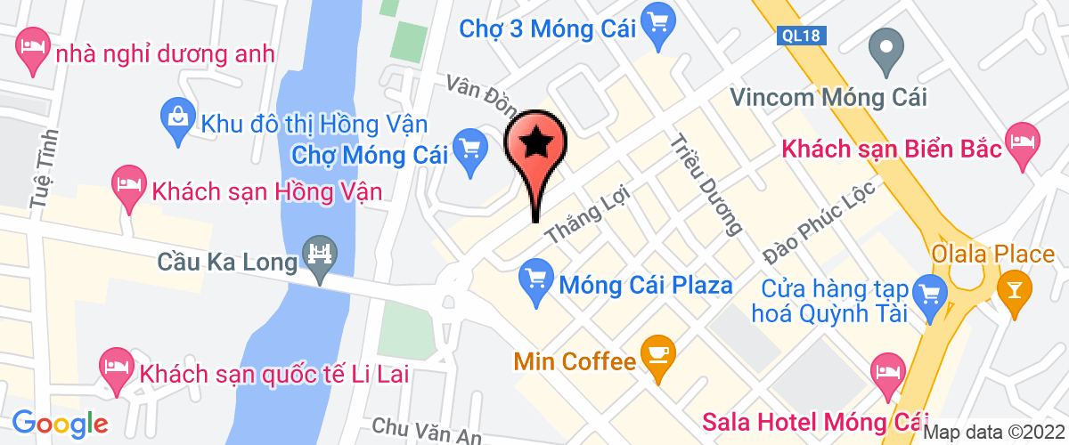 Bản đồ đến địa chỉ Công Ty Trách Nhiệm Hữu Hạn Vũ Hải Móng Cái