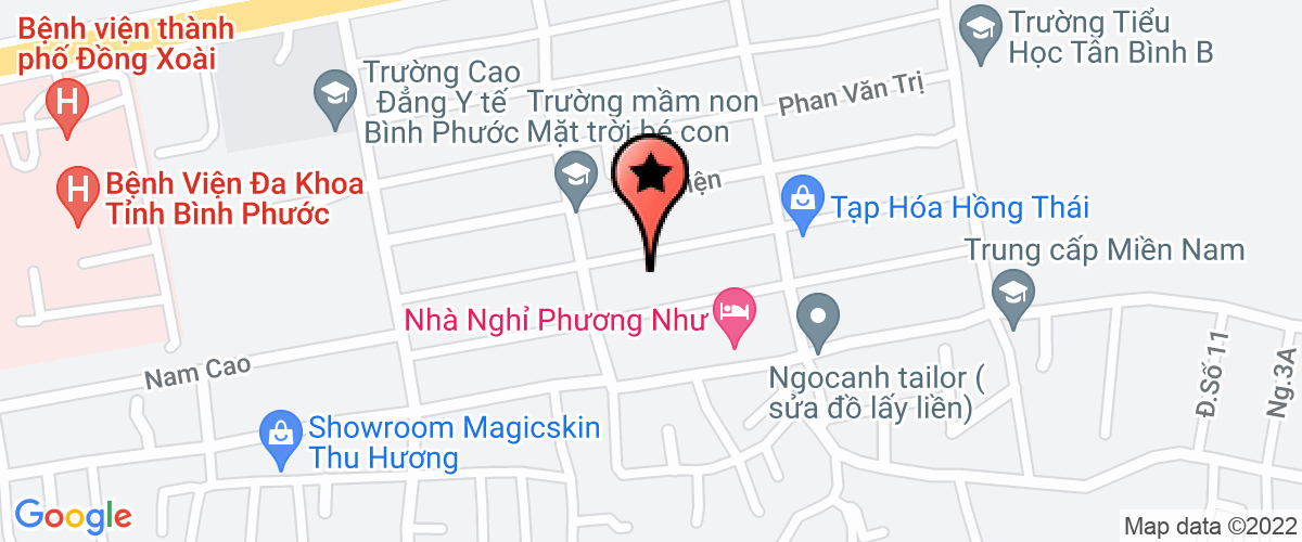 Map to T Va D Binh Phuoc Development Technology Join Stock Company