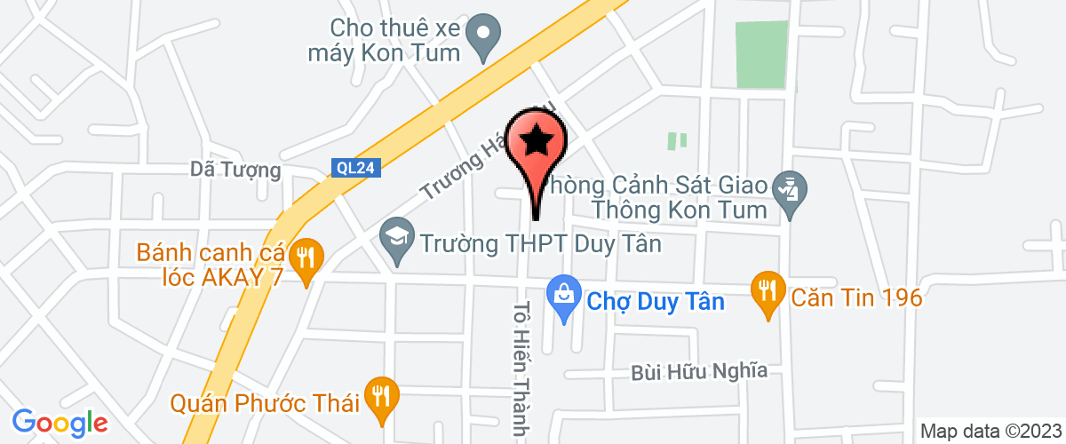 Bản đồ đến địa chỉ Công Ty TNHH MTV Hoàng Tâm Kon Tum