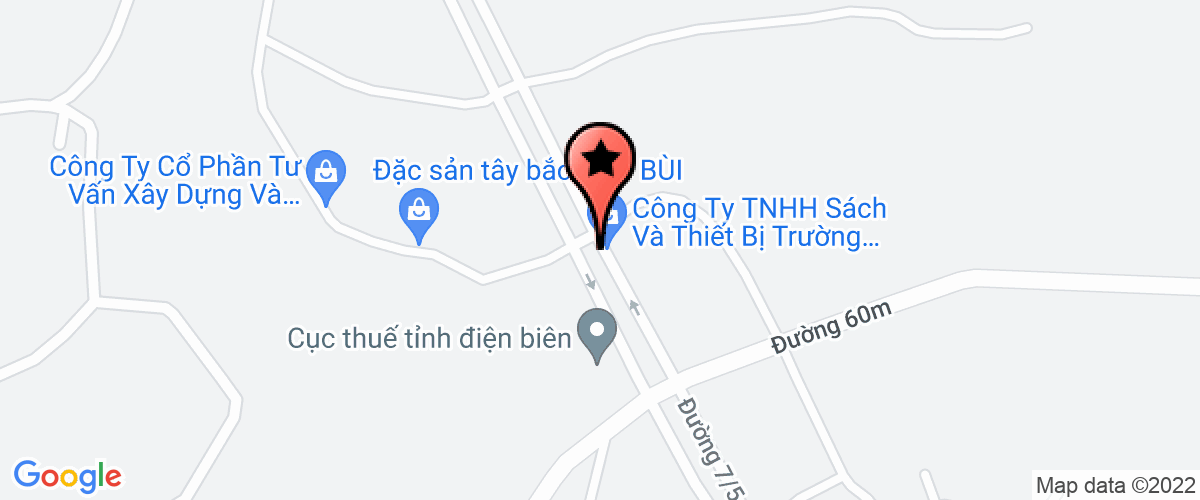 Bản đồ đến địa chỉ Công Ty TNHH Tư Vấn Xây Dựng Tân Thanh Tỉnh Điện Biên