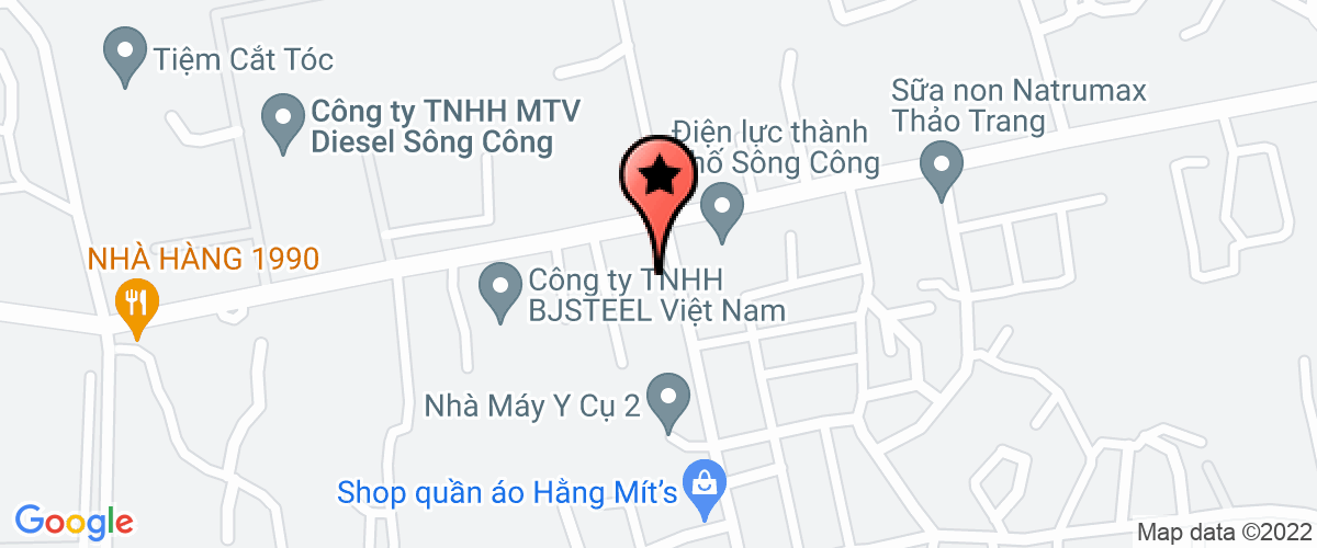 Bản đồ đến địa chỉ Công Ty TNHH Hai Thành Viên Hương Tú Thái Nguyên