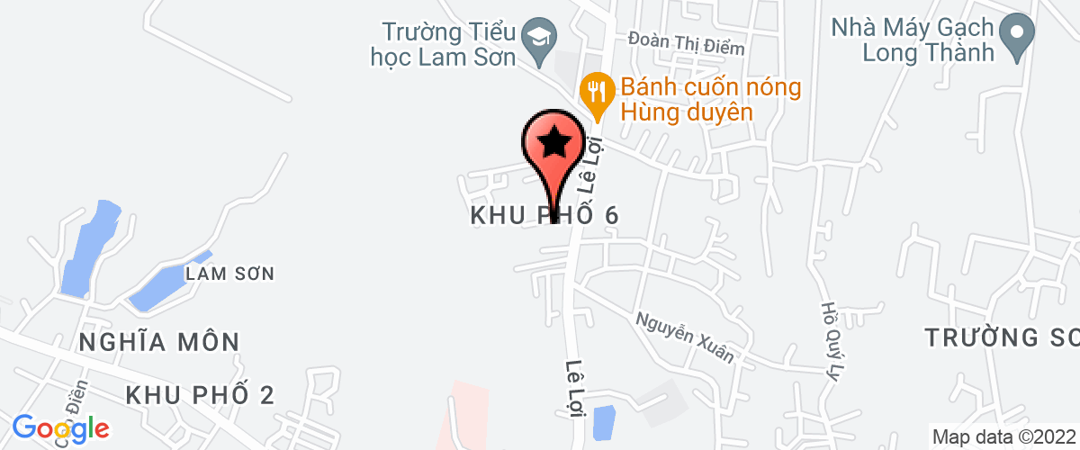 Map to Kim Quang Th Company Limited