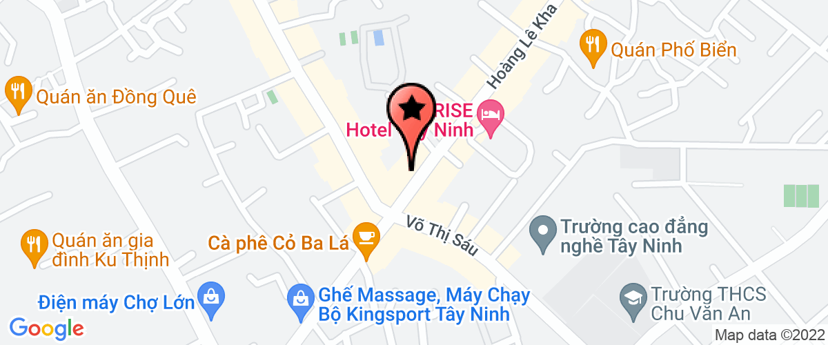 Map to Tay Ninh Construction and Equipment Jiont Stock Company