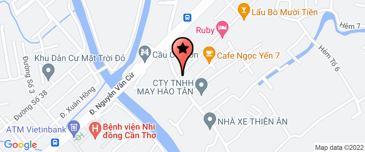 Map to Phong Hoa Pharma Joint Stock Company