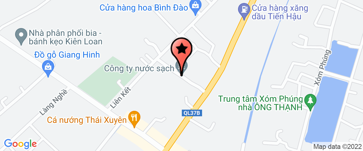 Bản đồ đến địa chỉ Công ty cổ phần vật liệu xây dựng Tùng Hương