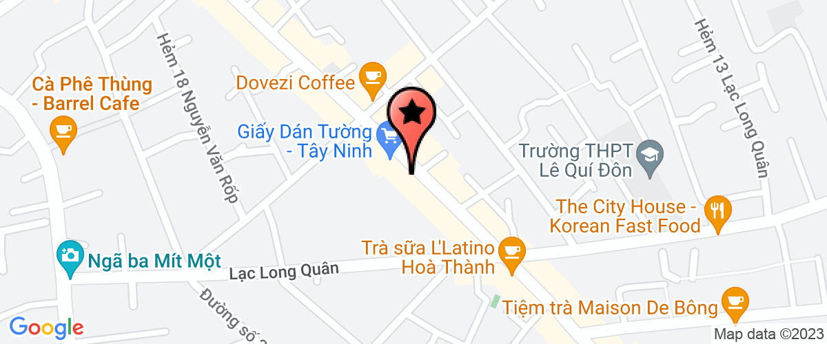 Map to Karatedo Tay Ninh Development Company Limited