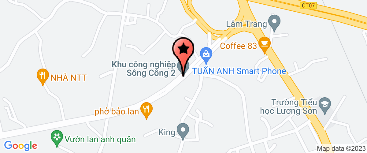 Bản đồ đến địa chỉ Công ty TNHH ti tan Hoa Hằng Thái Nguyên