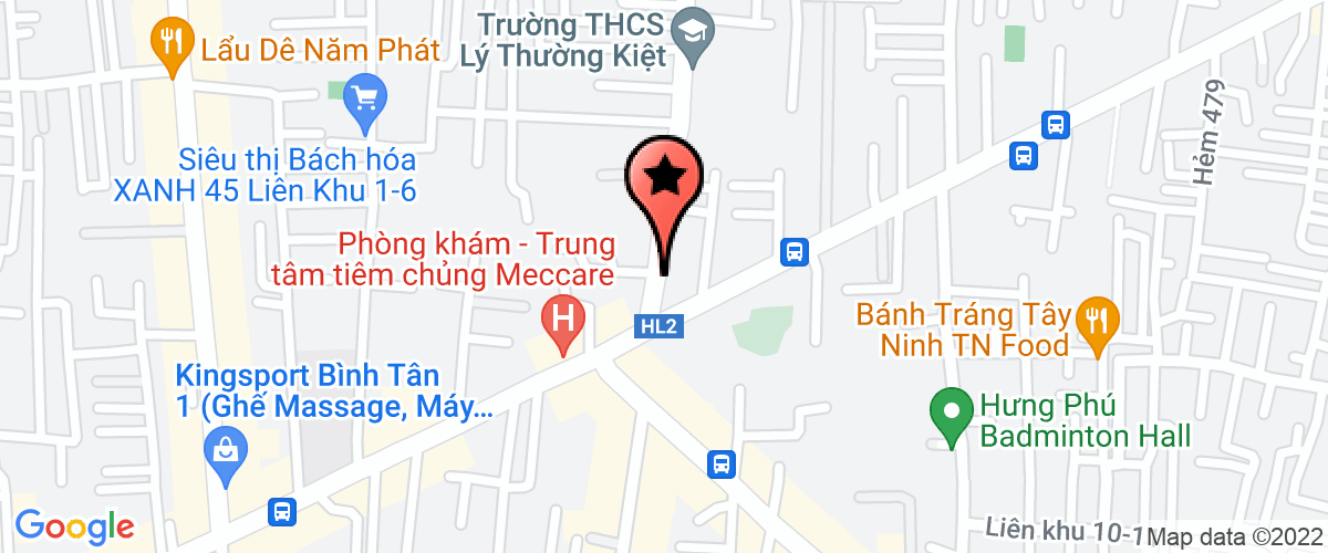 Bản đồ đến địa chỉ Công Ty TNHH Thương Mại Dịch Vụ Thể Thao Điền Phú