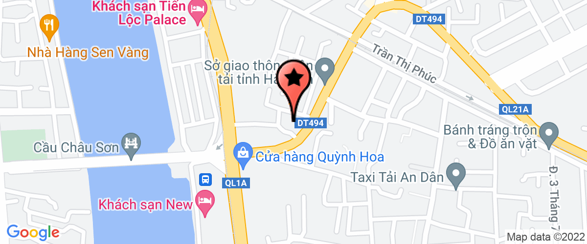Map to Son Trang Transport Company Limited