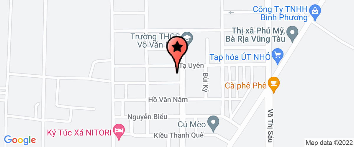 Map to Phuc Thanh Qt Trading and Production Company Limited