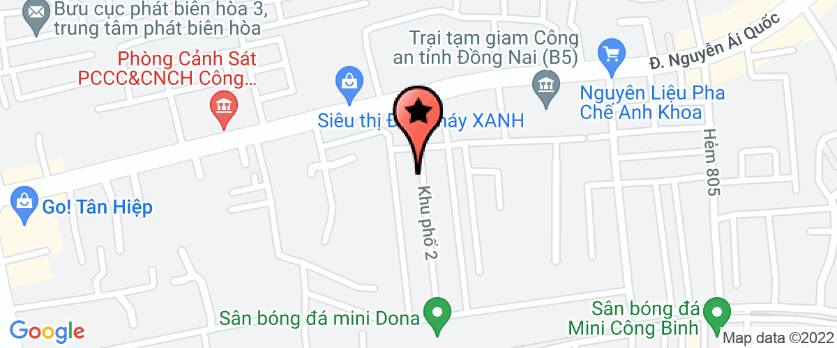 Bản đồ đến địa chỉ Công Ty TNHH Xây Dựng Đồng An Phát