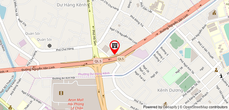 Map to Tran Duc Media and Igeneration Company Limited