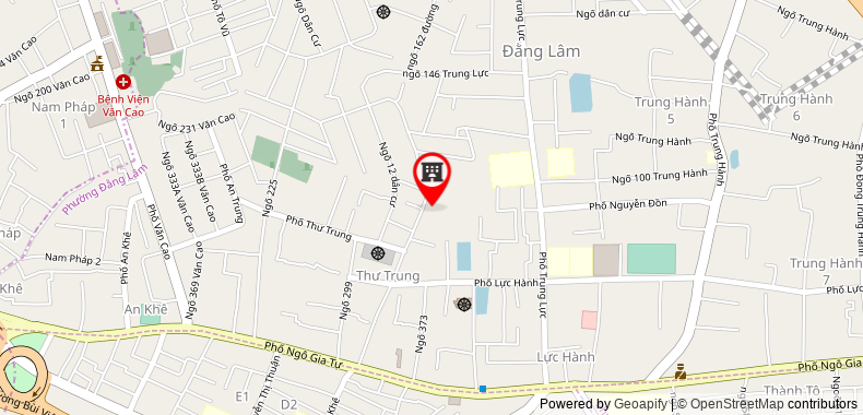 Map to Quyet Thanh Dat Limited Company