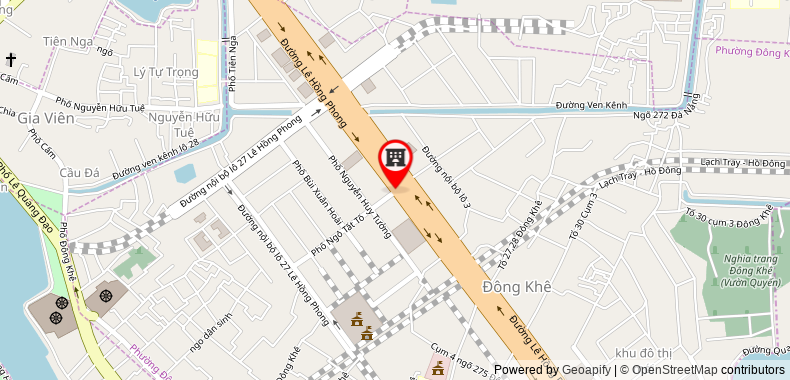 Map to Dai Quang Transport Limited Company