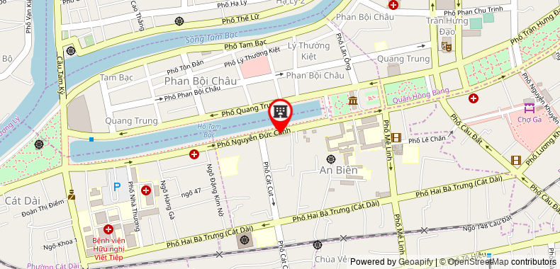 Bản đồ đến địa chỉ Công ty trách nhiệm hữu hạn đầu tư thương mại dịch vụ Hoàng Đạt