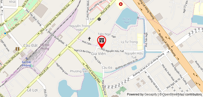 Map to Trinh Nga Service and Trading Limited Company