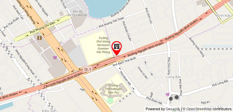 Map to Phuong Duc An Transport Trading Company Limited
