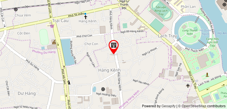 Bản đồ đến địa chỉ Công ty trách nhiệm hữu hạn thương mại Trần Minh