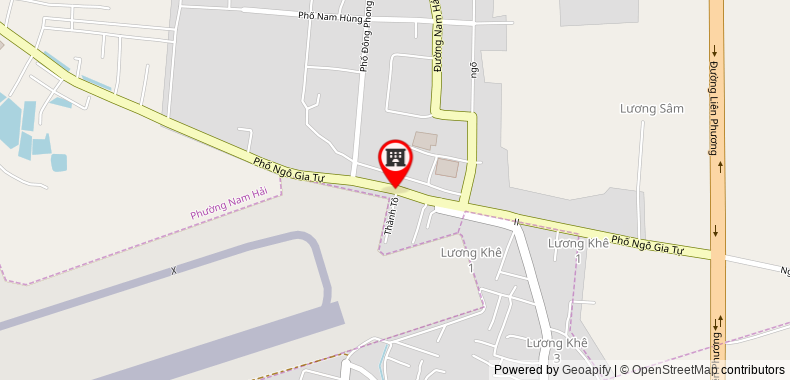 Map to Binh Minh Transport and Trading Develop Investment Company Limited