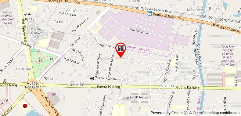 Map to Lien Thanh Dat Trading Company Limited