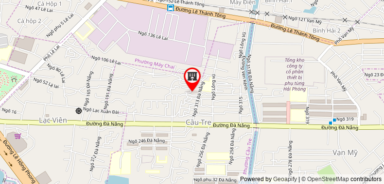 Bản đồ đến địa chỉ Công Ty TNHH Thương Mại Và Dịch Vụ Xuất Nhập Khẩu Vạn Đạt