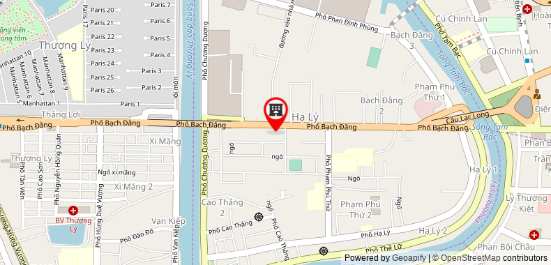Map to Minh Duong Shipping Joint Stock Company